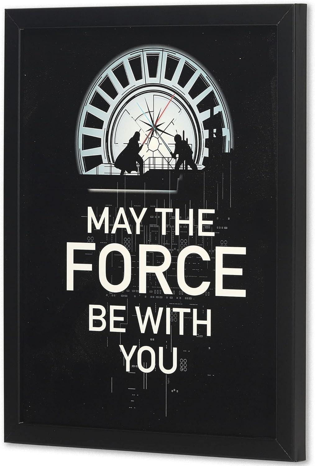 imageOpen Road Brands Disney Star Wars In This House Family Rules Wood Wall Decor  Large Star Wars Wall Art for Living Room Movie Room or Man CaveBlack
