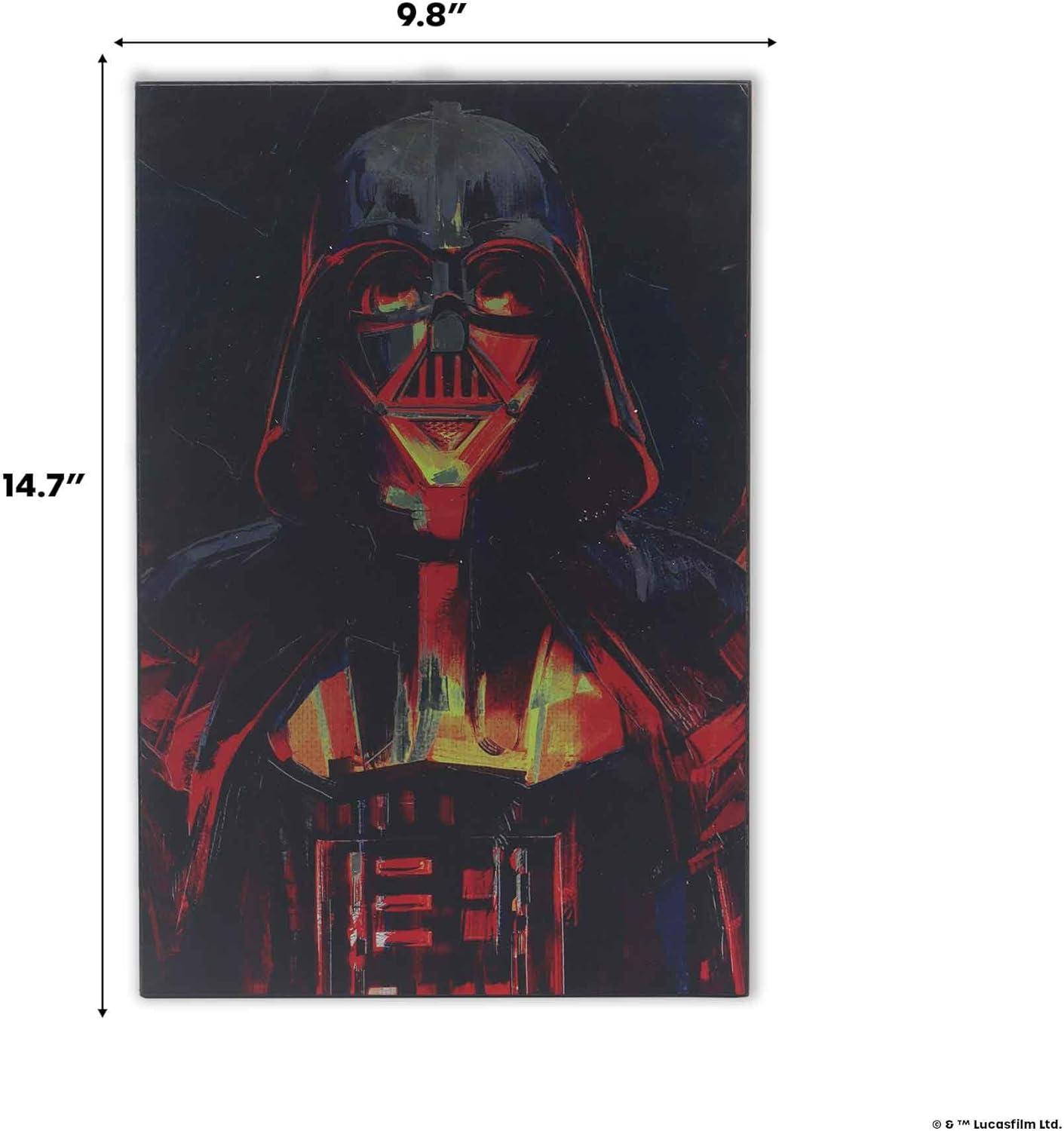 imageOpen Road Brands Disney Star Wars In This House Family Rules Wood Wall Decor  Large Star Wars Wall Art for Living Room Movie Room or Man CaveBlackGold