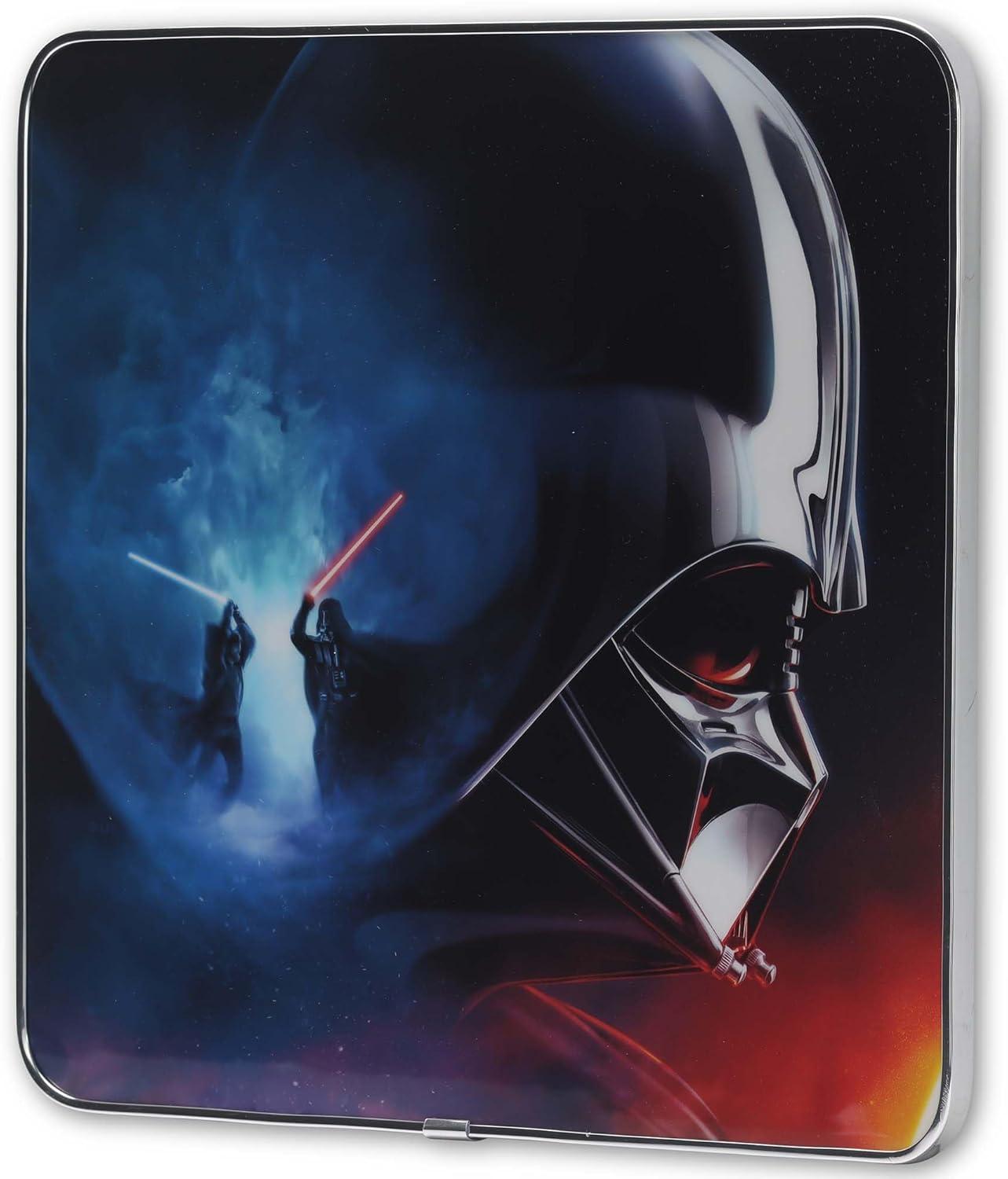 imageOpen Road Brands Disney Star Wars In This House Family Rules Wood Wall Decor  Large Star Wars Wall Art for Living Room Movie Room or Man CaveBlueGray