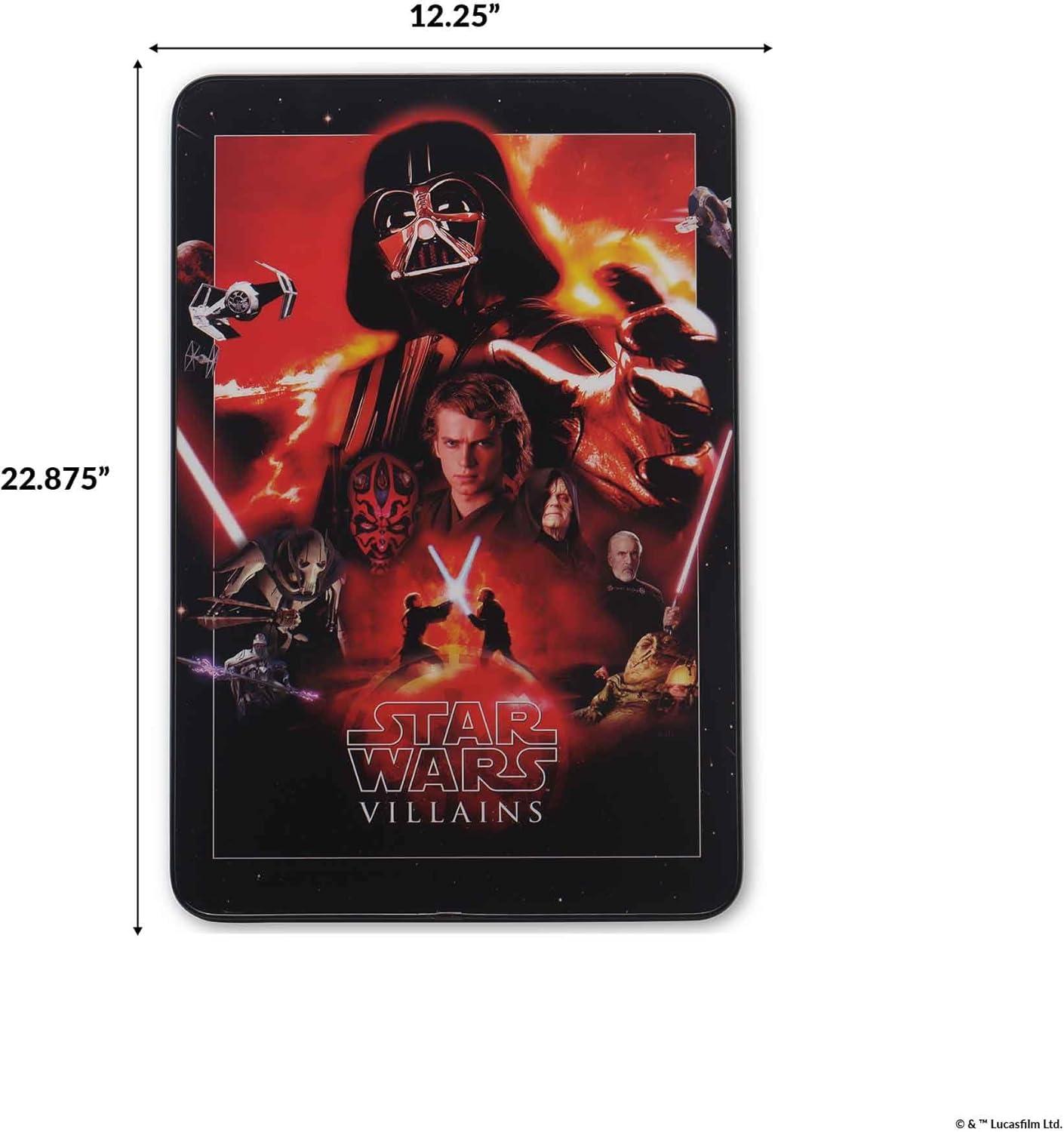 imageOpen Road Brands Disney Star Wars In This House Family Rules Wood Wall Decor  Large Star Wars Wall Art for Living Room Movie Room or Man CaveRedOrange