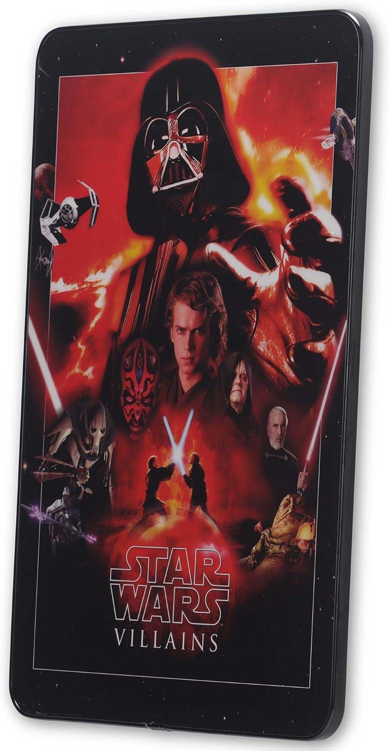 imageOpen Road Brands Disney Star Wars In This House Family Rules Wood Wall Decor  Large Star Wars Wall Art for Living Room Movie Room or Man CaveRedOrange