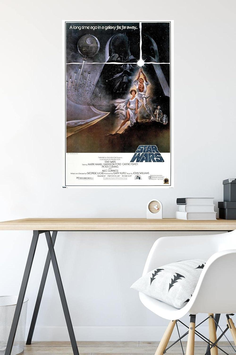 imageTrends International 24X36 Star Wars A New Hope  Original One Sheet Wall Poster 24quot x 36quot Unframed VersionUnframed Version