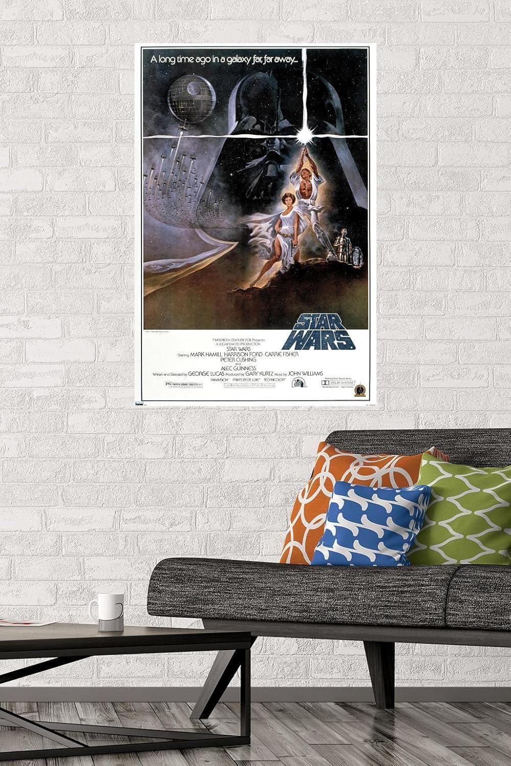 imageTrends International 24X36 Star Wars A New Hope  Original One Sheet Wall Poster 24quot x 36quot Unframed VersionUnframed Version