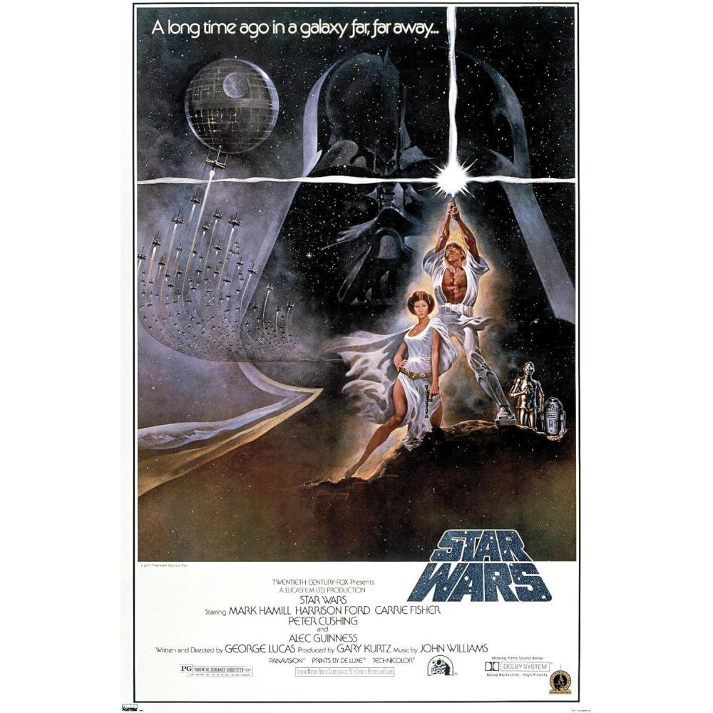 imageTrends International 24X36 Star Wars A New Hope  Original One Sheet Wall Poster 24quot x 36quot Unframed VersionUnframed Version