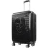 imageFUL Star Wars Darth Vader 25 Inch Rolling Luggage Embossed Hardshell Suitcase with Wheels BlackBlack