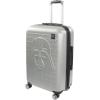 imageFUL Star Wars Darth Vader 25 Inch Rolling Luggage Embossed Hardshell Suitcase with Wheels BlackSilver
