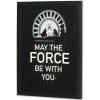 imageOpen Road Brands Disney Star Wars In This House Family Rules Wood Wall Decor  Large Star Wars Wall Art for Living Room Movie Room or Man CaveBlack