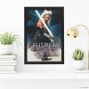 imageOpen Road Brands Disney Star Wars In This House Family Rules Wood Wall Decor  Large Star Wars Wall Art for Living Room Movie Room or Man CaveBlackBlue