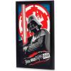 imageOpen Road Brands Disney Star Wars In This House Family Rules Wood Wall Decor  Large Star Wars Wall Art for Living Room Movie Room or Man CaveBlackRed