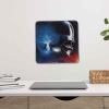 imageOpen Road Brands Disney Star Wars In This House Family Rules Wood Wall Decor  Large Star Wars Wall Art for Living Room Movie Room or Man CaveBlueGray