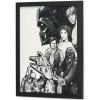 imageOpen Road Brands Disney Star Wars In This House Family Rules Wood Wall Decor  Large Star Wars Wall Art for Living Room Movie Room or Man CaveWhite