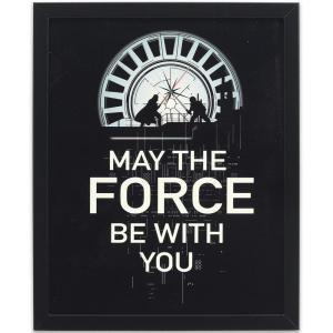 imageOpen Road Brands Disney Star Wars In This House Family Rules Wood Wall Decor  Large Star Wars Wall Art for Living Room Movie Room or Man CaveBlack