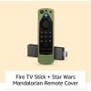 imageFire TV Stick 3rd Gen with Alexa Voice Remote includes TV controls  Star Wars The Mandalorian remote cover Grogu GreenStar Wars Bundle Grogu Green