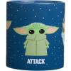 imageSilver Buffalo Star Wars The Mandalorian The Child Stands Ceramic Coffee Mug 20OuncesBlue