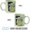 imageSilver Buffalo Star Wars The Mandalorian The Child Stands Ceramic Coffee Mug 20OuncesMandalorian Child Stars Wax Resist