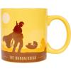 imageSilver Buffalo Star Wars The Mandalorian The Child Stands Ceramic Coffee Mug 20OuncesMandalorian Desert Scene