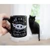 imageSilver Buffalo Star Wars The Mandalorian The Child Stands Ceramic Coffee Mug 20OuncesMandalorian Force is Strong