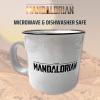 imageSilver Buffalo Star Wars The Mandalorian The Child Stands Ceramic Coffee Mug 20OuncesMandalorian Helmet