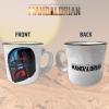 imageSilver Buffalo Star Wars The Mandalorian The Child Stands Ceramic Coffee Mug 20OuncesMandalorian Helmet