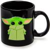 imageSilver Buffalo Star Wars The Mandalorian The Child Stands Ceramic Coffee Mug 20OuncesThe Child StandsBlack
