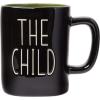imageSilver Buffalo Star Wars The Mandalorian The Child Stands Ceramic Coffee Mug 20OuncesThe Child Wax Resist