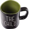 imageSilver Buffalo Star Wars The Mandalorian The Child Stands Ceramic Coffee Mug 20OuncesThe Child Wax Resist