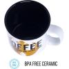 imageSilver Buffalo Star Wars The Mandalorian The Child Stands Ceramic Coffee Mug 20OuncesThe Coffee is Strong