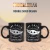 imageSilver Buffalo Star Wars The Mandalorian The Child Stands Ceramic Coffee Mug 20OuncesThe Force is Strong