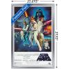 imageTrends International Star Wars IV One sheet Collectors Edition Wall Poster 24quot x 36quot for BedroomSilver Framed Version