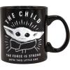 imageSilver Buffalo Star Wars The Mandalorian The Child Stands Ceramic Coffee Mug 20OuncesThe Force is Strong