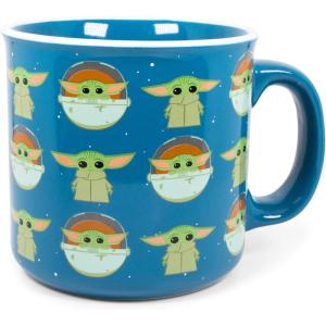 imageSilver Buffalo Star Wars The Mandalorian The Child Stands Ceramic Coffee Mug 20OuncesRepeat Poses