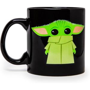 imageSilver Buffalo Star Wars The Mandalorian The Child Stands Ceramic Coffee Mug 20OuncesThe Child StandsBlack