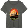 imageStar Wars Skeleton Crew Adventure Begins Vintage Silhouettes TShirtAsphalt Grey