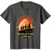imageStar Wars Skeleton Crew Adventure Begins Vintage Silhouettes TShirtAsphalt Grey