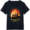 imageStar Wars Skeleton Crew Adventure Begins Vintage Silhouettes TShirtBlack