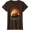 imageStar Wars Skeleton Crew Adventure Begins Vintage Silhouettes TShirtBrown