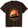 imageStar Wars Skeleton Crew Adventure Begins Vintage Silhouettes TShirtBrown