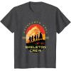 imageStar Wars Skeleton Crew Adventure Begins Vintage Silhouettes TShirtDark Heather Grey