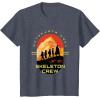 imageStar Wars Skeleton Crew Adventure Begins Vintage Silhouettes TShirtHeather Blue