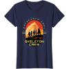 imageStar Wars Skeleton Crew Adventure Begins Vintage Silhouettes TShirtNavy Blue