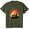 imageStar Wars Skeleton Crew Adventure Begins Vintage Silhouettes TShirtOlive Green