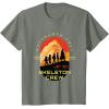 imageStar Wars Skeleton Crew Adventure Begins Vintage Silhouettes TShirtOlive Heather
