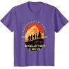 imageStar Wars Skeleton Crew Adventure Begins Vintage Silhouettes TShirtPurple Heather
