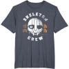 imageStar Wars Skeleton Crew Distressed First Mate SM33 Mask TShirtHeather Blue