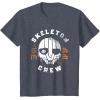 imageStar Wars Skeleton Crew Distressed First Mate SM33 Mask TShirtHeather Blue
