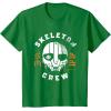 imageStar Wars Skeleton Crew Distressed First Mate SM33 Mask TShirtKelly Green