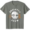 imageStar Wars Skeleton Crew Distressed First Mate SM33 Mask TShirtOlive Heather