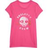 imageStar Wars Skeleton Crew Distressed First Mate SM33 Mask TShirtPink Heather