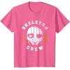 imageStar Wars Skeleton Crew Distressed First Mate SM33 Mask TShirtPink Heather
