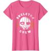 imageStar Wars Skeleton Crew Distressed First Mate SM33 Mask TShirtPink Heather